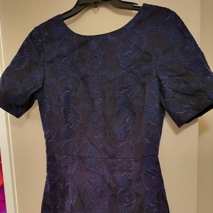 J.Crew Lace dress navy with tag blue navy new